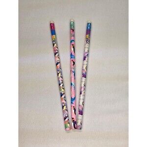 Vintage Kids Authentic set of 3 Lisa Frank unsharpened new pencils penguin